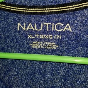 Boys Nautica short sleeve polo shirt